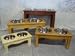 A Leg Up Country Style Dog Feeder-Large-Honey Pine