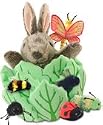 Rabbit in A Lettuce Hideaway Puppet