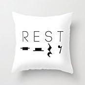 Rest Decorative #:707 Pillow Case Cushion Cover Home Sofa Decorative 18 X 18 Squares
