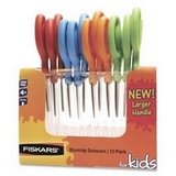 Fiskars Scissors for Kids - Pointed Tip (Pack of 12)