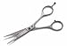 O3 Series * 5.5" Barber ShearSUPER STEEL SHEARS: Cobalt & molybdenum-alloyed Stainless Steel increases the life of your shear * EDGE: Hand-finished beveled edge for long-lasting sharpness * TENSION: Split screw tension provides precise adjustment * HANDLES: Ergonomic even handles, right or left hand use * DESIGN: Ceramic-bead blasted finish for a smooth satin look * 5½" with detachable rest * Ergonomic even handles can be used right or left handed, comfortable grip enhances sharp cutting action. * Cobalt & molybdenum-alloyed stainless steel combined with hot drop forged construction increases the life of your shear. * Hand-finished beveled edge offers long-lasting sharpness, micro serrated edge optimizes dry or wet cutting techniques. * Split screw tension provides precise adjustment. * Ceramic-bead blaster finish for a smooth satin look * Shear comes with an attractive, tri-fold tool case, oiler and cleaning chamois. Valued at $25.