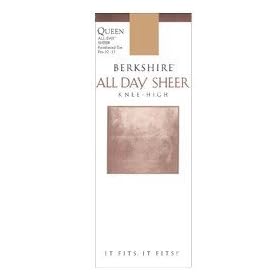 Buy Berkshire Queen Size Sheer Knee High - 6451 by Berkshire