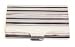 Outer Rebel Fashion Business Card Holder- Stainless Steel Ripple