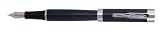 Conklin Herringbone Slate Grey Broad Point Fountain Pen - CK71016-B
