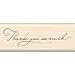 Inkadinkado(R) Rubber Stamp - Thank You So Much