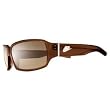 Nike Supreme Court Sunglasses, EV0339-298, Translucent Cappuccino Brown Frame/ Brown Lenses