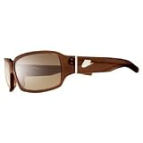 Nike Supreme Court Sunglasses, EV0339-298, Translucent Cappuccino Brown Frame Brown Lenses by