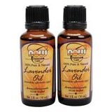 NOW 100% Pure & Natural Lavender Essential Oil, TWINPACK, 1 oz Each