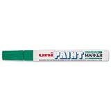 Brand New. uni Paint Marker Bullet Tip Medium Point Px20 Line Width 2.2-2.8mm Green Ref 9001925 [Pack 12]