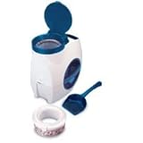 Petmate 22501 LitterLocker Plus with Microban, White/Planet Blue