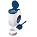 Petmate 22501 LitterLocker Plus with Microban, White/Planet Blue