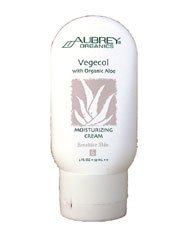 Aubrey Organics - Vegecol With Aloe Moisturizing Cream, 2 fl oz cream