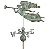 Blue Verde Angel Weathervane