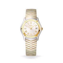 Ebel Watches - Ebel Classic Lady Two - Tone Steel and 18k Gold WoMens Watch
