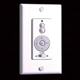 Minka-Aire WC212 3-Speed Fan Forward/Reverse & Up/Down Light Dimmer Wall Control