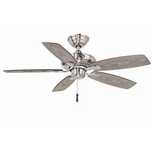 Reviews Hampton Bay 42 In Gazebo Ii Outdoor Fan Brushed Nickel