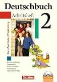 Produkt-Bild: Deutschbuch - Realschule Baden-W&uuml;rttemberg: Band 2: 6. Schuljahr - Arbeitsheft mit L&ouml;sungen und &Uuml;bungs-CD-ROM