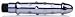 Don Wand Tickle Glass Pleasure Wand with Bumps, Metalic Blue