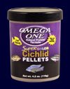 Omega One Super Color Cichlid Pellets 4.2 Oz