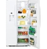 GE GCF23KGWBB Black Counter Depth Side-By-Side Refrigerator