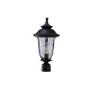 Post Top Lantern, Redwood Rust by 