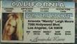 Mandy Moore Fake Drivers License