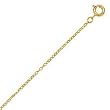 20" 14/20 Gold Filled Cable Chain Necklace - 0.5mm Wide