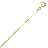 16 Inch 14/20 Gold Filled Cable Chain - 0.5mm Wide