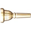 Laskey 85MD Trombone/Euphonium Mouthpiece- Large Shank - Silver