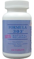 Formula 303 Maximum Strength Natural Relaxant--250 Tablets