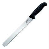 Victorinox Cutlery 10-Inch Round Tip Slicing Knife, Black Fibrox Handle
