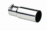 Gibson Performance 500362 Polished Stainless Steel 2.5 Round Exhaust Tip