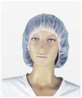Bouffant Cap, 21", Blue, 100/bx, 5 bx/cs