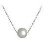 PearlsOnly Madison White 8-9mm AA Freshwater Pearl Pendant