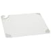 San Jamar CBG121812 Saf-T-Grip Co-Polymer Standard Size Cutting Board, 18" Length x 12" Width x 1/2" Thick, White