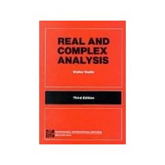 REAL & COMPLEX ANALYSIS 3E (5P: Mathematics Series (McGraw-Hill International Editions: Mathematics Series)