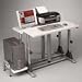 BLT89757 Base Component for Two Pneu 36 Computer Workstation, Brushed Steel