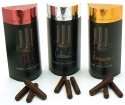 Flavored Wine Gels in Dark Chocolate ( Wine Gels Made with Real Wine: Cabernet, Champagne and Port )
