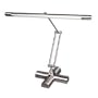 Catalina Lighting FS126BR-12 Adjustable desk lamp with swing-arm style, 13w, 20 high