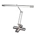 Catalina Lighting FS126BR-12 Adjustable desk lamp with swing-arm style, 13w, 20 high