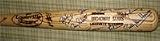 Broadway Stars autographed Baseball Bat by 18 actors Henry Winkler, Robert Urich, Ladd, Duncan, Denc
