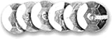 Eigenschaften Die Ideenwelt / 3000 Pailletten Cuvette 6mm silber 203-01