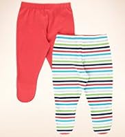 2 Pack Pure Cotton Assorted Crawler Bottoms