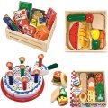 Melissa and Doug 487 Cutting Food Box Play Set