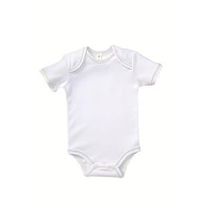 Buy Apples and Oranges Infant Bobbie Zig-Zag Creeper - WHITE BANANA MILKSHAKE STITCH - 3 - 6... by Apples & Oranges