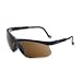 Office Products : Protective Glasses, 9-Base, Flexible Fingers, Black/Clear, Sold as 1 each