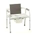 Heavy Duty Fixed-Arm Commode