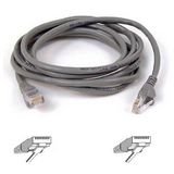 CAT 5E, 10/100Base-T Patch Cables, 14-ft., Snagless, Gray BLKA3L79114S
