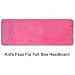 Kids Faux Fur Queen Headboard (Fuchsia) (51H x 62W x 4D)