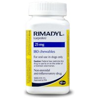Rimadyl (carprofen) 25mg, 180 Chewable Tablets Picture